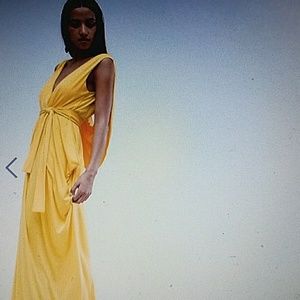 ASOS DESIGN DRAPE BACK MAXI DRESS